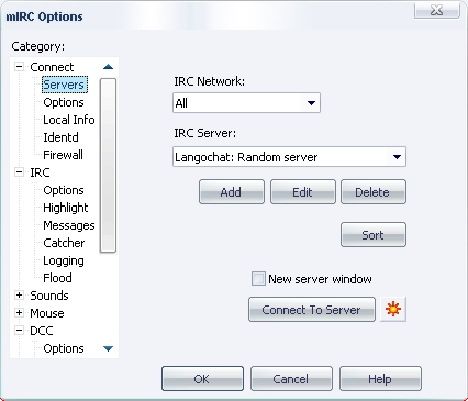 Server mIRC